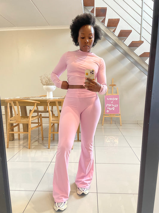 PINK SUGAR Flared Leggings